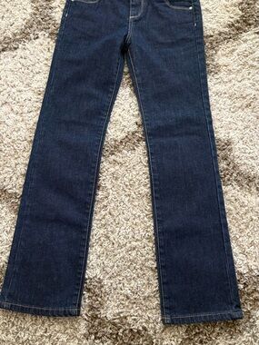 PAIGE Kids Dark Blue Bootcut Jeans